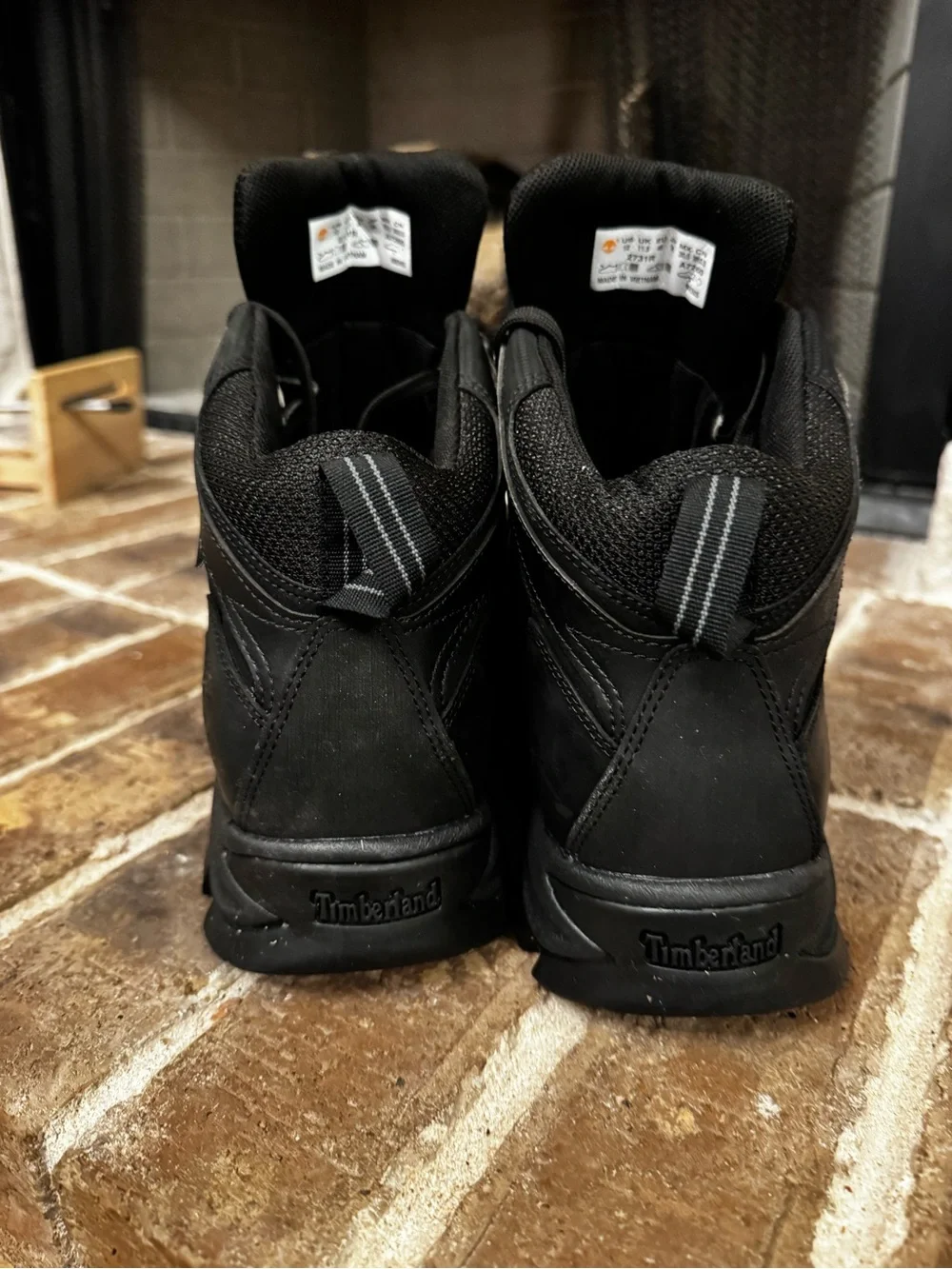 Timberland Men’s Black Rugged Trail Boots